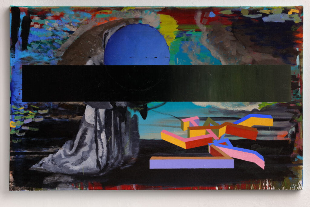 Constructions, oil on canvas, 75 x 120 cm, 2015